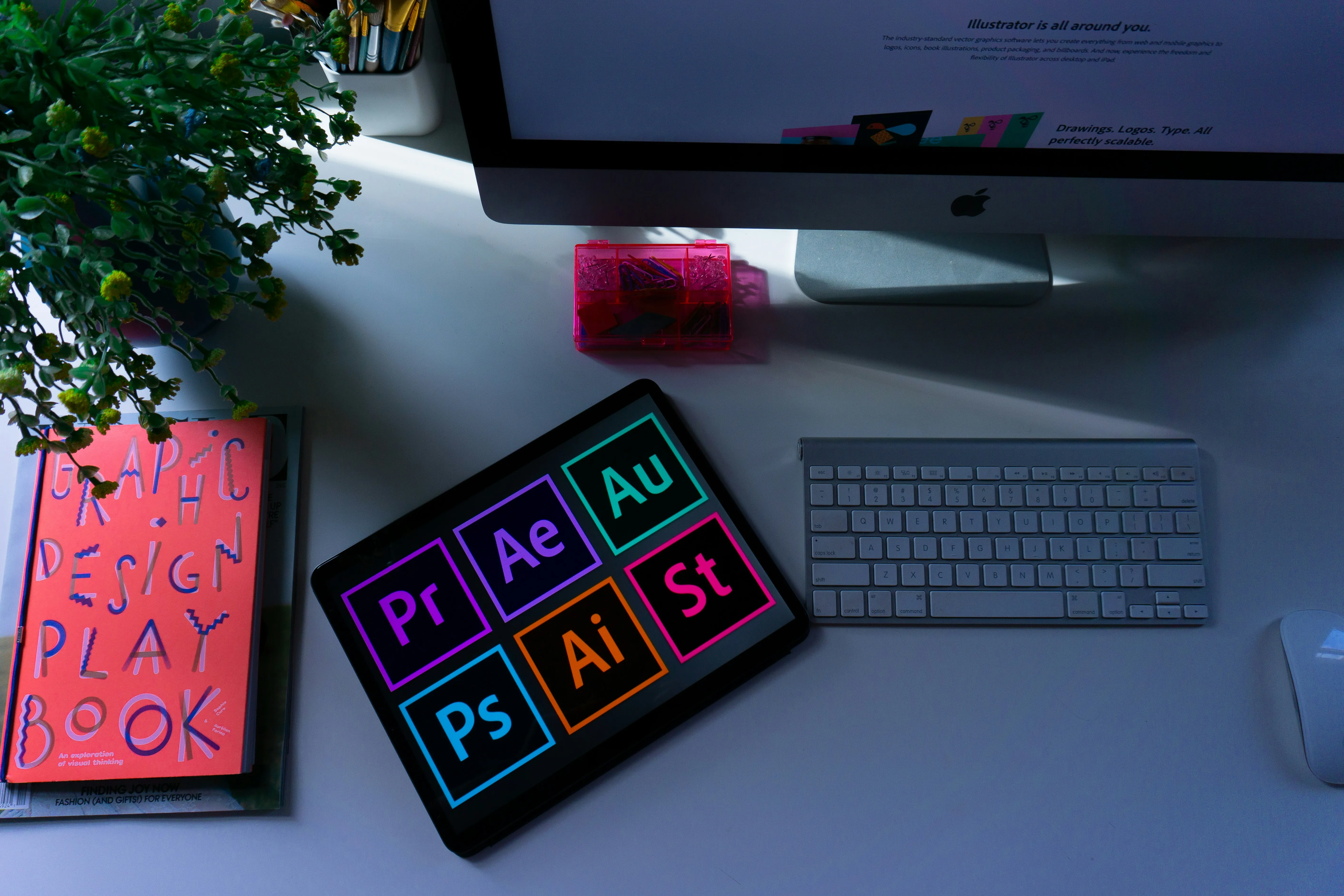 D'SIGN Graphic Design Studio workspace